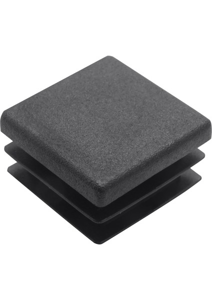 500PCS Plastik Kare Tüp Ekleri Uçlu Kapaklar 20MM x 20MM Siyah (Yurt Dışından) modelleri