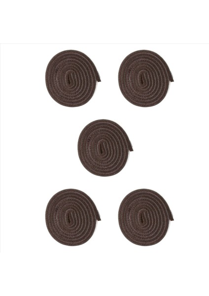 Sert Yüzeyler (1/2 Inç x 60 Inç) Kahverengi Için 5x Kendi Kendine Yapışan Ağır Hizmet Keçe Şeridi Rulosu (Yurt Dışından)