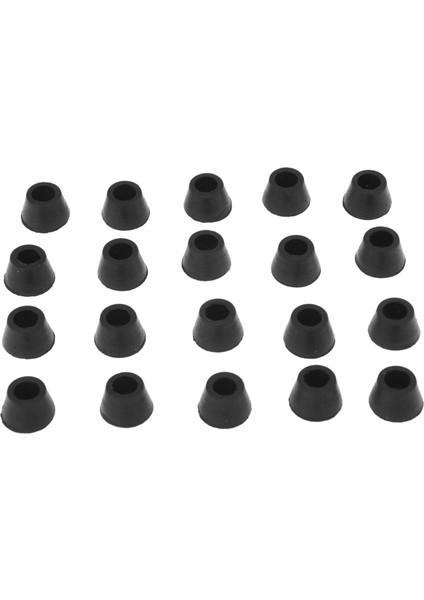 40PCS Siyah Sandalye Kanepe Sofra Kauçuk Mobilya Bacak Uç Kapakları 16MM Dia (Yurt Dışından) fiyatları