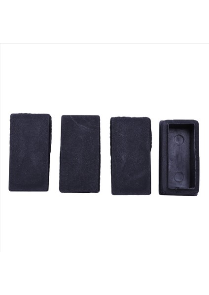 Plastik Blanking Uç Kapağı Tüp Tüpü Ekler 25MMX50MM 240 Pcs Siyah (Yurt Dışından) modelleri