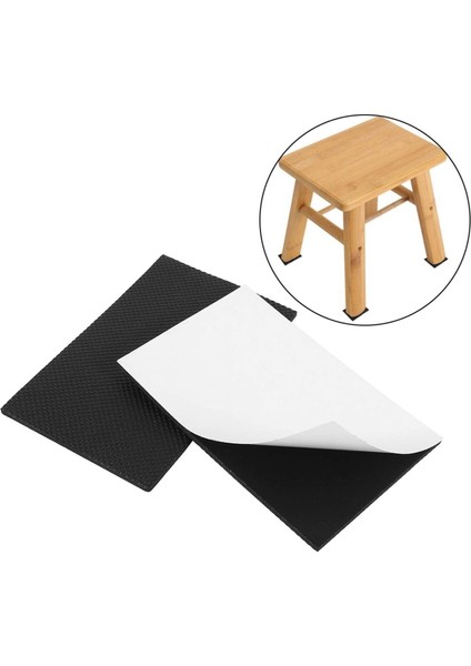 12 Tablet Anti Kayma Mobilya Pedleri Kendi Kendine Yapışkan Olmayan Kalınlaştırılmış Kauçuk Ayaklar Zemin Koruyucular Sandalye Kanepe (Yurt Dışından) fiyatları