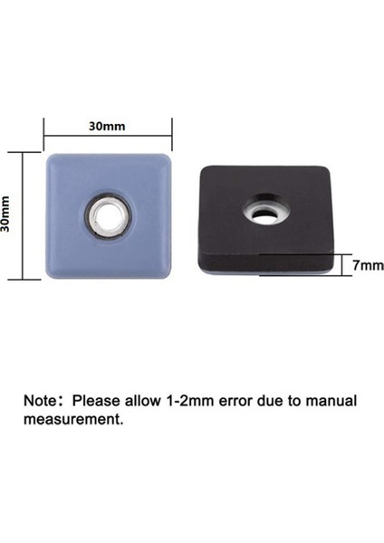 40PCS Mobilya Planörleri Ptfe Kiremitli Parke Zeminler Için Vidalı Zemin Koruyucusu ile Kolay Hareket Eden Kaydırıcılar 30MM (Yurt Dışından) fiyatları