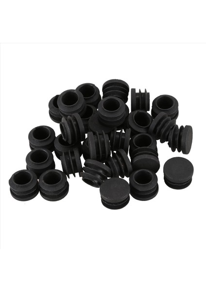 Yuvarlak Masa Sandalye Bacak Tüp Boru Ekleme Kapağı 19MM Dia 300PCS Siyah (Yurt Dışından) fiyatları