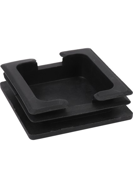 75MM x 75MM Plastik Kare Kapaklar Tüp Boru Ekleri Uçları Boşaltma 4 Adet (Yurt Dışından) indirimleri