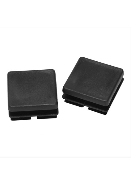 Kare Masa Sandalye Bacak Tüp Boru Ayakları Ekleme Kapağı 25MMX25MM 120PCS Siyah (Yurt Dışından) indirimleri