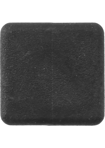 200PCS Plastik Kare Tüp Ekleri Uçlu Kapak Kapakları 20MM x 20MM Siyah (Yurt Dışından) modelleri