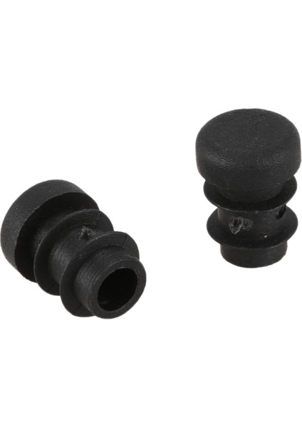 48 Pcs Plastik 12MM Boru Uç Barkan Kapaklar Bung Tüp Takma Tapa Yuvarlak Siyah (Yurt Dışından) modelleri