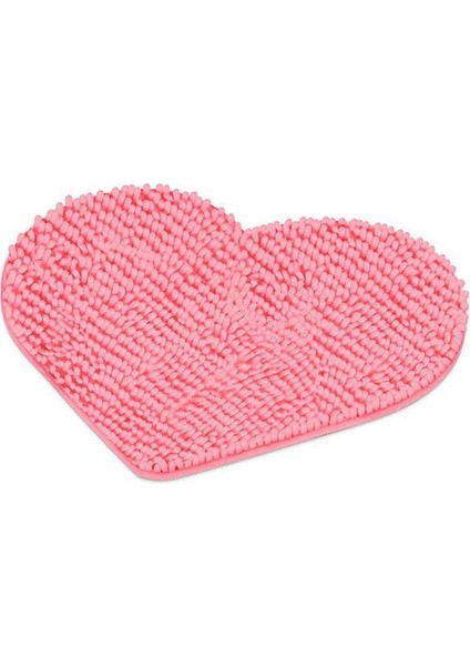 Kalp Şeklindeki Halı Aşk Zemin Mat Kalpli Duş Duş Mini Ev Oturma Odası Kanepe Için Kaymaz Banyo Kat Sevgililer Günü (Yurt Dışından)