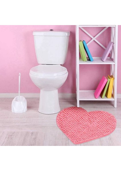 Kalp Şeklindeki Halı Aşk Zemin Mat Kalpli Duş Duş Mini Ev Oturma Odası Kanepe Için Kaymaz Banyo Kat Sevgililer Günü (Yurt Dışından) fiyatları