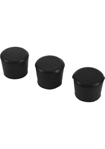 Kauçuk Mobilya Koltuk Değneği Tabure Sandalye Bacak Bahşiş Ped 24 Pcs Siyah (Yurt Dışından) fiyatları