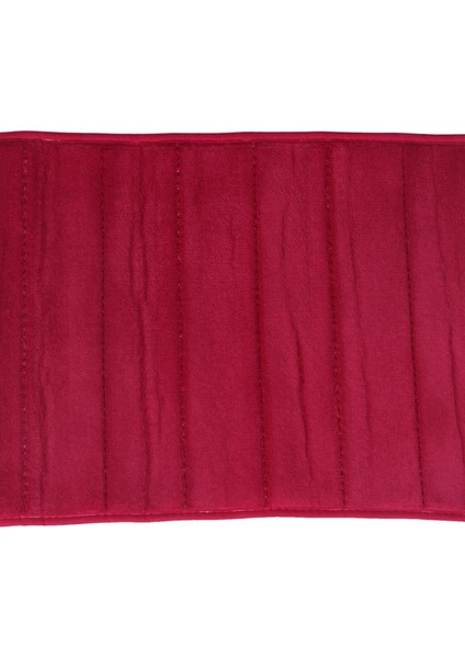 2x 120X40CM Emici Sözsüz Bellek Köpük Mutfak Yatak Odası Kapı Mat Halı Halı Tarih-Red &amp Gri (Yurt Dışından) fırsatları