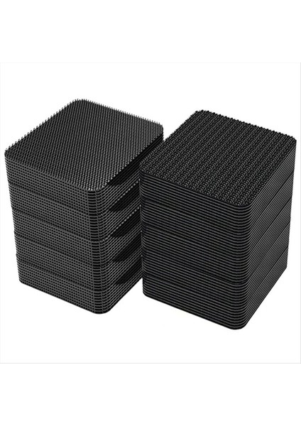 80SET Çift Yüzlü Yapışkan Sabitleme Çıkartmaları Halı Pedi Gösterge Tabağı Sabit Ev Kat Önleyici Bant Çıkartması A (Yurt Dışından)