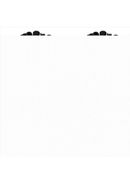 Yuvarlak Masa Sandalye Bacak Tüp Boru Ekleme Kapağı 19MM Dia 150PCS Siyah (Yurt Dışından)