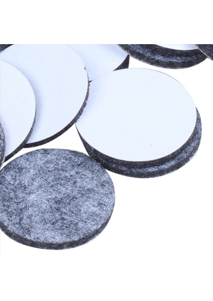 300PCS Yuvarlak Şekilli Masa Sandalye Mobilya Bacak Keçe Mat Pedi Gri (Yurt Dışından) fiyatları