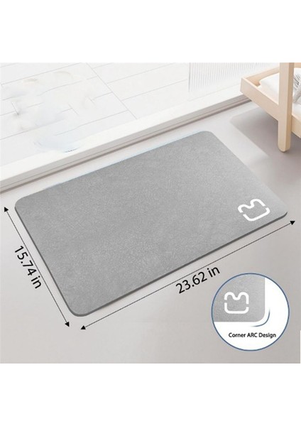 1pcs Basit Ince Diyatomlu Banyo Mat Küvet Mat Hızlı Kurutma Banyosu Mat Kaymaz Duş Mat Banyo Zemin Matı (Yurt Dışından) fiyatları