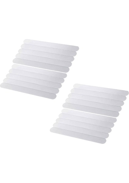 20PCS Kayma Önleyici Şeritler Güvenlik Duş Basamakları Çıkartmalar Küvet Küvet Kaymaz Çıkartmalar Merdiven Aşaması Anti Kayma Bant 7 87INCH (Yurt Dışından)