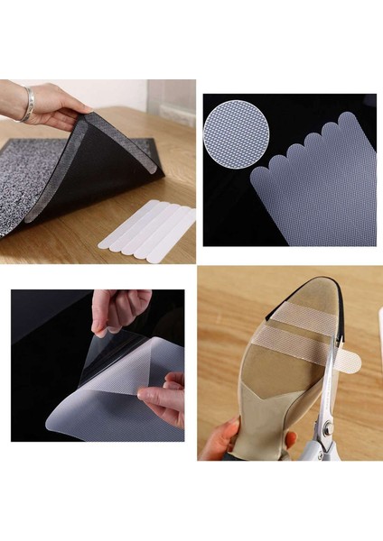 20PCS Kayma Önleyici Şeritler Güvenlik Duş Basamakları Çıkartmalar Küvet Küvet Kaymaz Çıkartmalar Merdiven Aşaması Anti Kayma Bant 7 87INCH (Yurt Dışından) modelleri