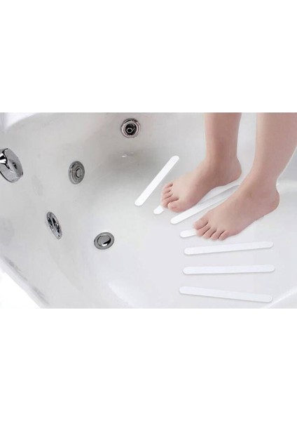 20PCS Kayma Önleyici Şeritler Güvenlik Duş Basamakları Çıkartmalar Küvet Küvet Kaymaz Çıkartmalar Merdiven Aşaması Anti Kayma Bant 7 87INCH (Yurt Dışından) indirimleri