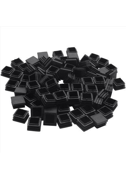 800PCS Plastik Kare Tüp Ekleri Uçlu Kapaklar 20MM x 20MM Siyah (Yurt Dışından) fırsatları