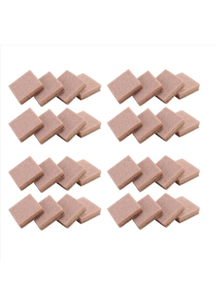 Keçe Zemin Mobilya Koruyucusu Sandalye Masa Bacakları Koruyucu 96 Adet Haki (Yurt Dışından) fiyatları