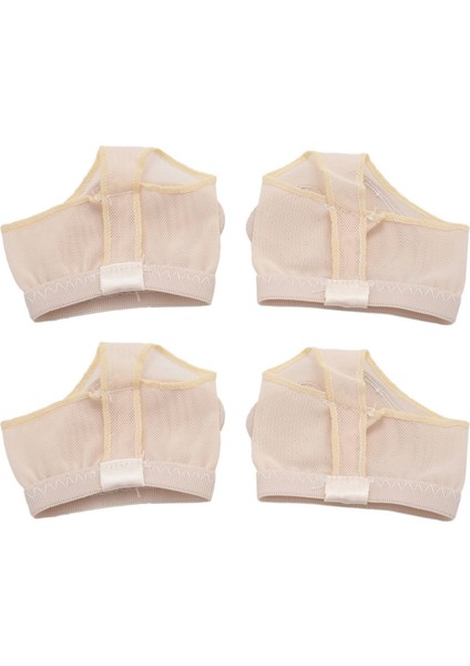 2 Çift Ayak Koruyucusu Ön Ayak Dans Pençeleri Kapak Ayak Parmağı Ufuklar Ayakkabı Bale Dansı Latin Pratiği Ayak Seti Ön Koruyucu (Yurt Dışından)