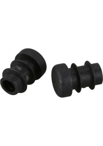 48 Pcs Plastik 12MM Boru Uç Barkan Kapaklar Bung Tüp Takma Tapa Yuvarlak Siyah (Yurt Dışından) fırsatları
