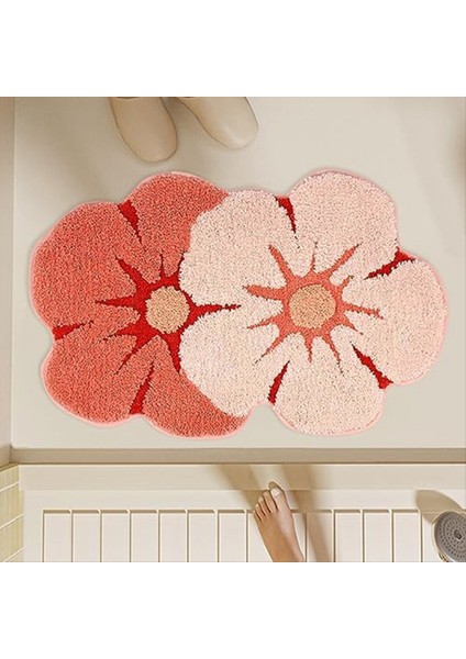 Sevimli Banyo Halı Banyo Paspasları Süper Emici Yumuşak Mikrofiber Slip Olmayan Banyo Pasası Giriş Kapısı Mat Tuvalet Küvet Halı C (Yurt Dışından) fiyatları