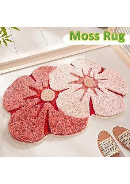 Sevimli Banyo Halı Banyo Paspasları Süper Emici Yumuşak Mikrofiber Slip Olmayan Banyo Pasası Giriş Kapısı Mat Tuvalet Küvet Halı C (Yurt Dışından) fırsatları