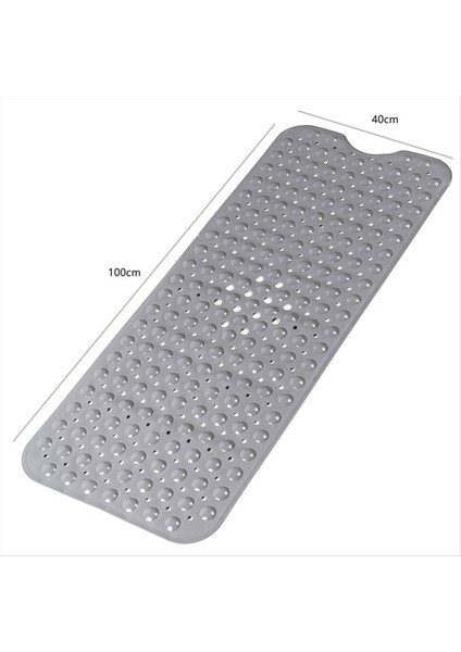 Kaymaz Küvet Matı Ekstra Uzun Banyo Küvet Duş Paspasları Vantuz ve Tahliye Delikleri ile Banyo Için Küvet Küveti Matları (Yurt Dışından) indirimleri