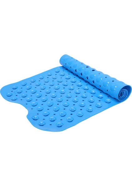 Ekstra Uzun Kaymaz Emme Banyosu Duş Mat Mouldresistant - 40X100CM Mavi (Yurt Dışından) fiyatları