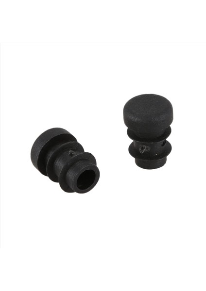60 Pcs Plastik 12MM Boru Uç Barkan Kapaklar Bung Tüp Takma Tapa Yuvarlak Siyah (Yurt Dışından) fırsatları