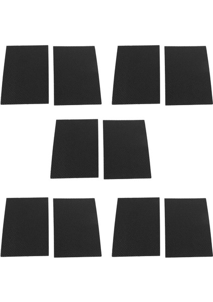 10 Tablet Anti Kayma Mobilya Pedleri Kendi Kendine Yapışkan Olmayan Kalınlaştırılmış Kauçuk Ayaklar Zemin Koruyucular Sandalye Kanepe (Yurt Dışından)