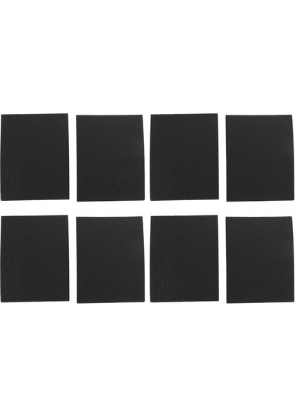 8 Tablet Anti Kayma Mobilya Pedleri Kendi Kendine Yapışkan Olmayan Kalınlaştırılmış Kauçuk Ayaklar Zemin Koruyucular Sandalye Kanepe (Yurt Dışından)