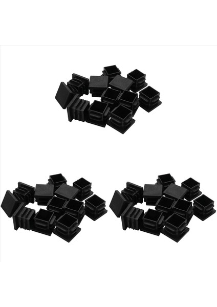 36 Pcs 19MM x 19MM Blanking Uç Kapaklar Kare Boru Tüpü Plastik Ekleme (Yurt Dışından)