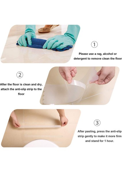 50PCS Kayma Önleyici Şeritler Güvenlik Duş Basamakları Çıkartmalar Küvet Küvet Kaymaz Çıkartmalar Merdiven Aşaması Anti Kayma Bant 7 87INCH (Yurt Dışından) fiyatları