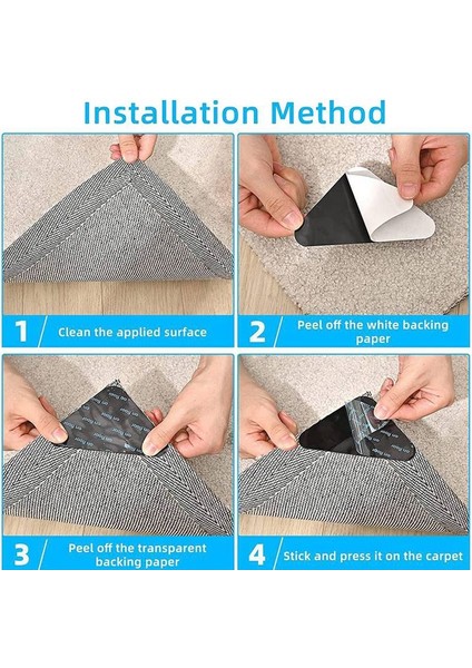 Halı Kaymayan Altlık Yıkanabilir Yeniden Kullanılabilir Parke Zeminler Halılar ve Paspaslar Için Kaymaz Halı Altlığı (Yurt Dışından) indirimleri