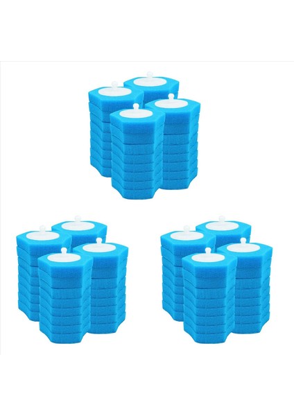 96 Pcs Tuvalet Çubuğu Değiştirme Tuvalet Temizleyici Değiştirme Tek Kullanımlık Tuvalet Fırçası Kafası Tuvalet Fırçası Yedek Kafası (Yurt Dışından)