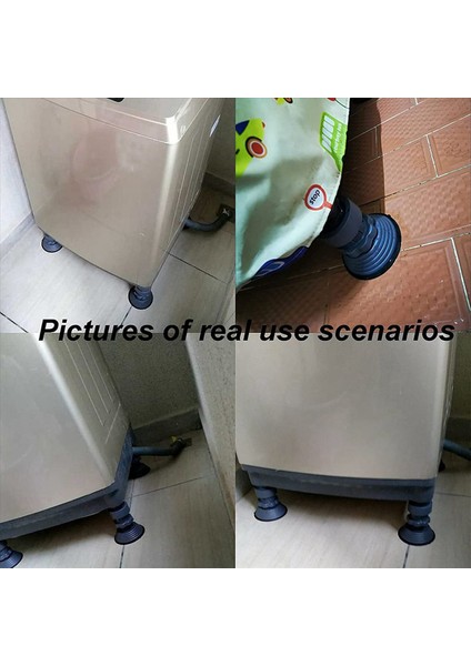 8x Çamaşır Makinesi Desteği Ayarlanabilir Lik Titreşim Anti Yıkayıcı ve Kurutucu Için Yıkama Makinesi Ayak Pedleri (Yurt Dışından) indirimleri