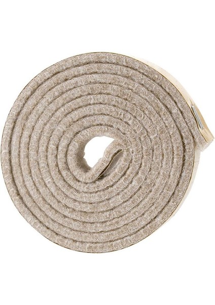 Sert Yüzeyler (1/2 Inç x 60 Inç) Kremsi-Beyaz Için 3x Kendi Kendine Yapışan Ağır Hizmet Tipi Keçe Şerit Rulosu (Yurt Dışından) modelleri