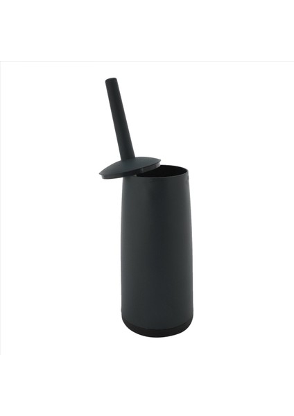 4x Tuvalet Fırçaları ve Tutucular Tuvalet ile Tutucu ile Koyu Gri Banyolar Için Koyu Gri Modern Tasarım Tuvalet Fırçası Kapaklı (Yurt Dışından) indirimleri