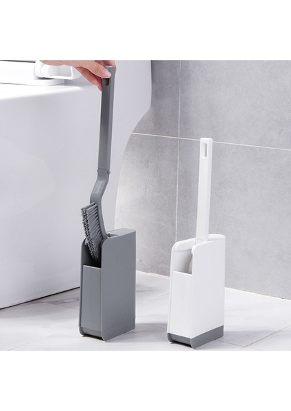 Tuvalet Fırçası ve Tutucu Seti Banyo Klozet Temizleme Fırça Seti Ev Temizleme Fırçaları Kiti Kayma Kavraması Içi Boş Süspansiyon Drenaj Tutucu Beyaz (Yurt Dışından) fiyatları