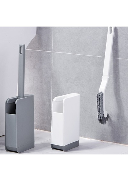 Tuvalet Fırçası ve Tutucu Seti Banyo Klozet Temizleme Fırça Seti Ev Temizleme Fırçaları Kiti Kayma Kavraması Içi Boş Süspansiyon Drenaj Tutucu Beyaz (Yurt Dışından) modelleri
