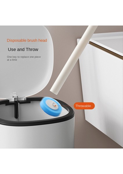 48PCS Tek Kullanımlık Tuvalet Fırçası Yatımlar Ölü Açılı Köpük Temizlik Süngerleri Kafalar Tuvalet Fırçası Banyo Aksesuarları Mor (Yurt Dışından) fırsatları