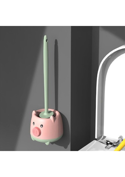 2x Tuvalet Kasesi Fırçası ve Tutucu Banyo Derin Temizleme Için Kompakt Tuvalet Kasesi Temizleme Seti (Yurt Dışından) modelleri