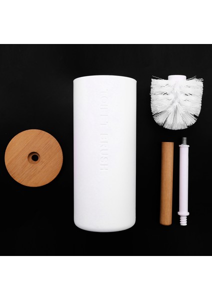2x Bambu Zemin Tuvalet Fırçası Seti Temel Banyo Tuvalet Fırçası Tutucu Wc Aksesuarları (Yurt Dışından) fiyatları