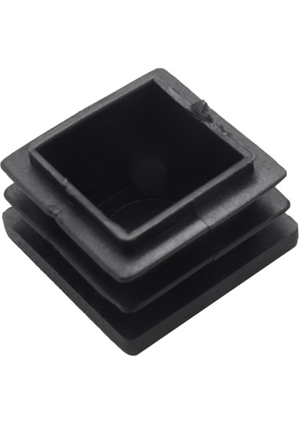 300PCS Plastik Kare Tüp Ekleri Uçlu Kapaklar 20MM x 20MM Siyah (Yurt Dışından) fırsatları