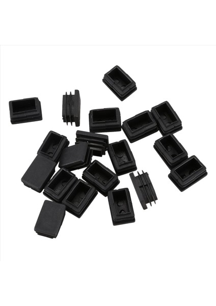 80 Pcs Plastik Dikdörtgen Uç Kapak 30MM x 20MM Dişli Boru Tüpü Kauçuk Ayaklar Ekleme (Yurt Dışından) modelleri
