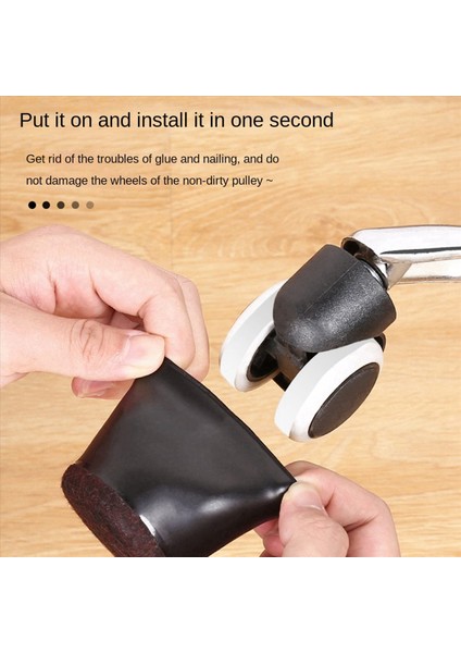 10X Kauçuk Yatak Ofis Sandalyesi Tekerlek Durdurucu Mobilya Bacaklar Biçer Bardaklar Sandalye Ayak Zemin Koruyucular Pedler (Yurt Dışından)