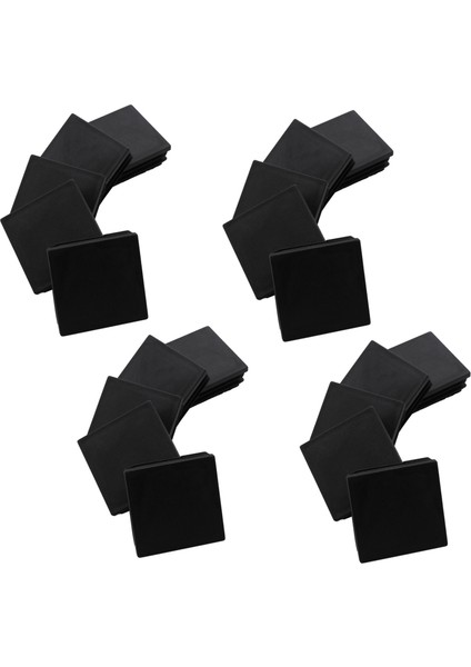 Plastik Kare Boru Ekleri Uç Blanking Kapak Kapakları 50MMX50MM 20 Adet (Yurt Dışından)