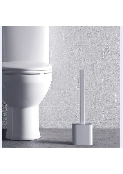 2pcs Tuvalet Fırçası ve Tutucu -Toilet Fırçası ve Havalandırılmış Tutucu Tuvalet Kase Fırçası Banyo/tuvalet/temizlik (Yurt Dışından) fırsatları